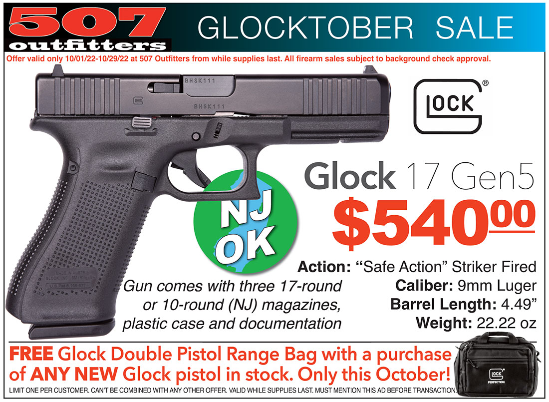 Glocktober Sale at 507 Outfitters!