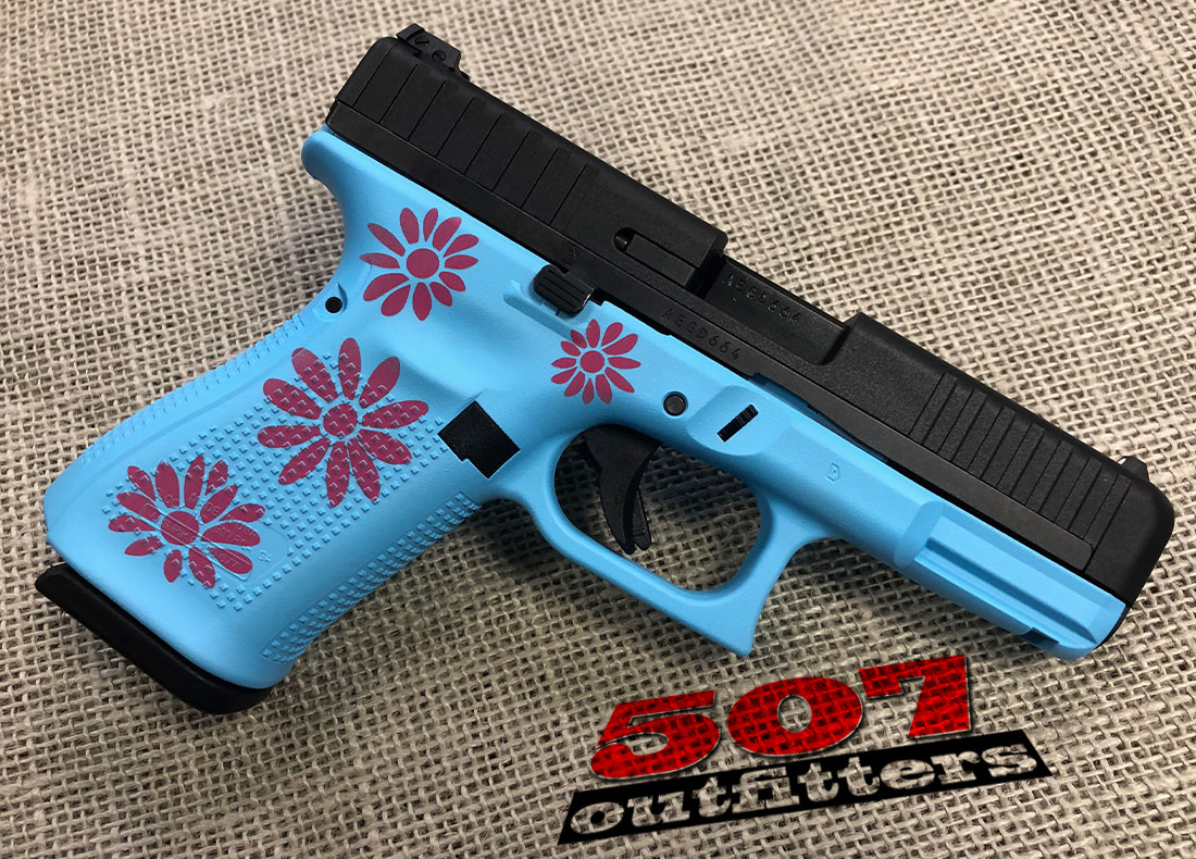Glock 44 Pink/Blue Daisy