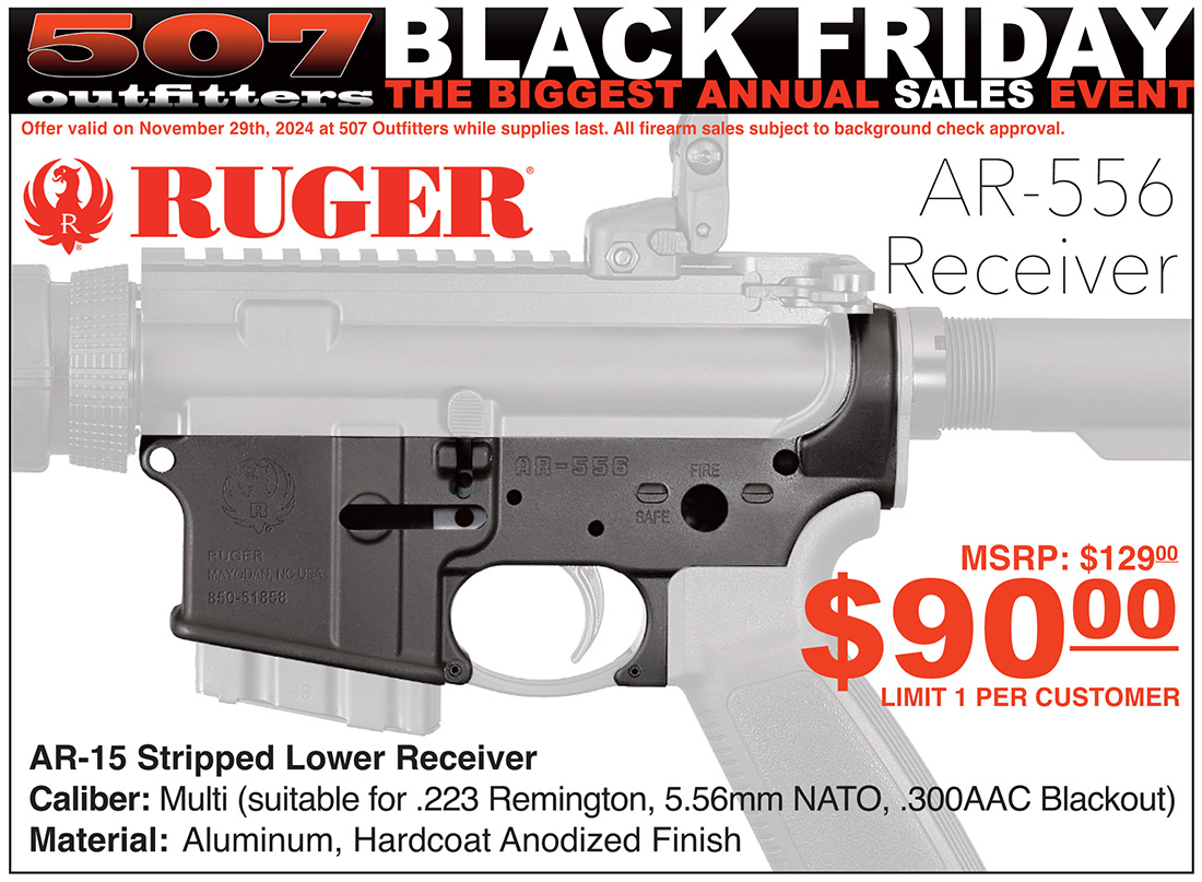 Ruger ar 556 receiver 507 outfitters