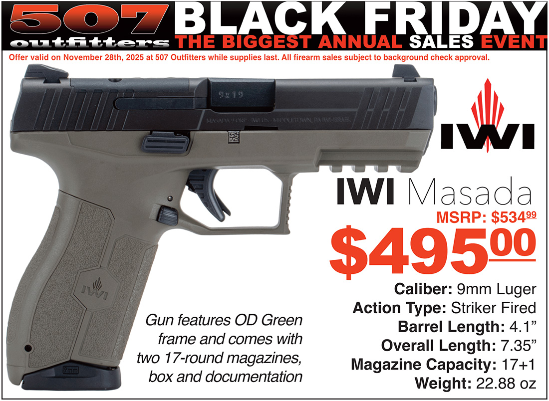 Biggest Black Friday Sale on IWI Masada
