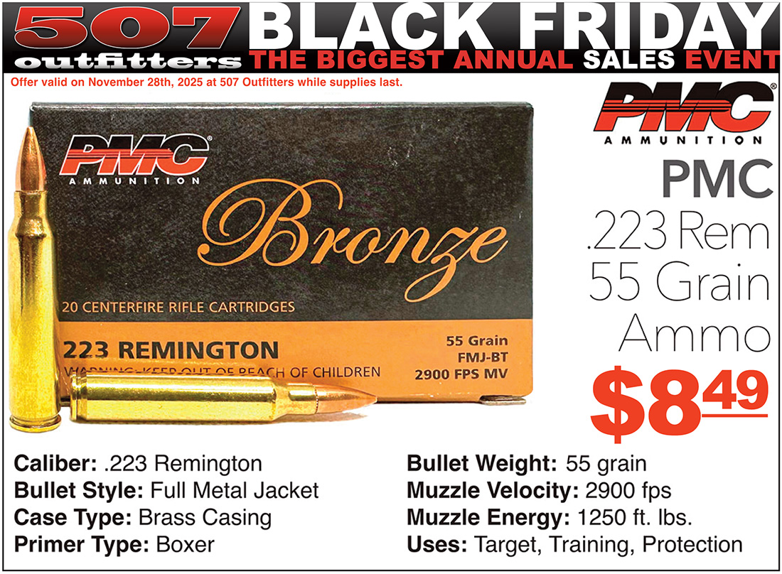 Biggest Black Friday Sale on PMC 223 Rem Ammo