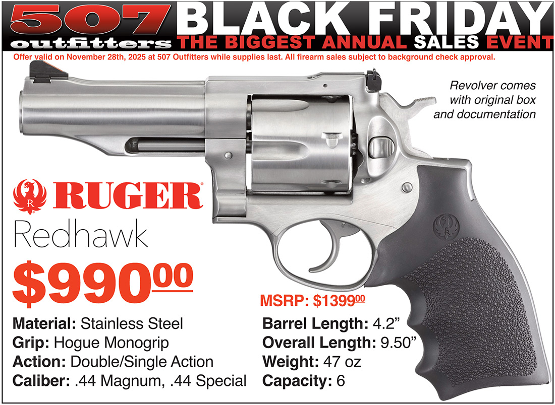 Biggest Black Friday Sale on Ruger Redhawk