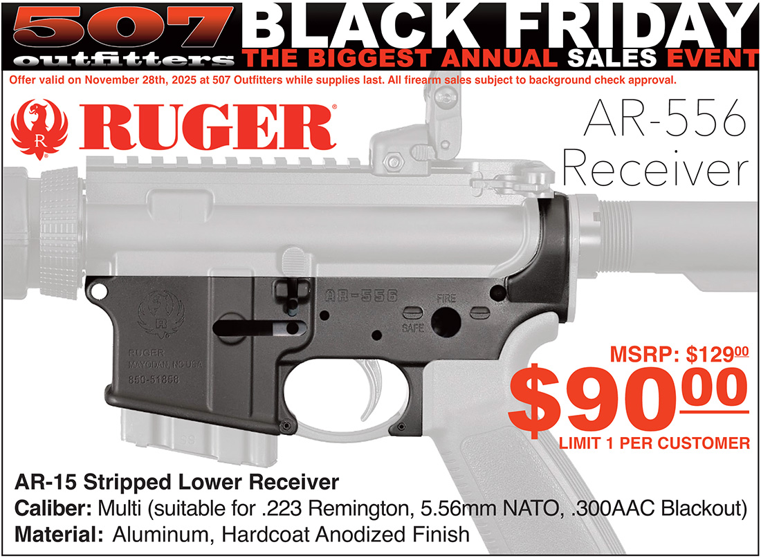 Biggest Black Friday Sale on Ruger Receivers