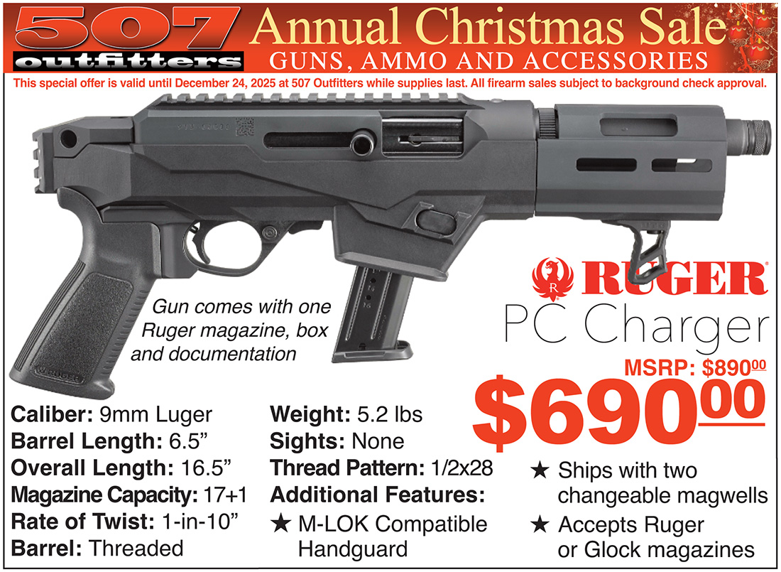 Ruger PC Charger Christmas Sale