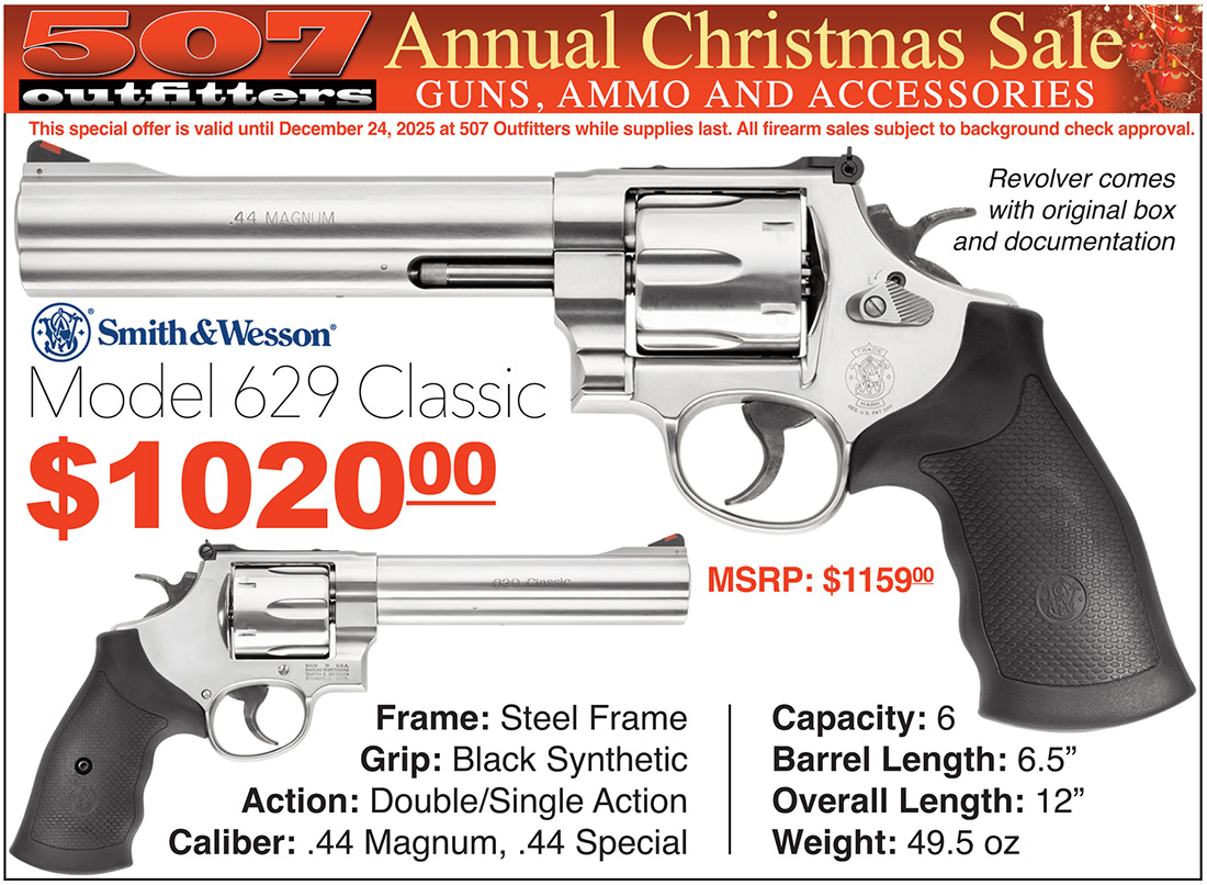 Smith & Wesson 629 Christmas Sale