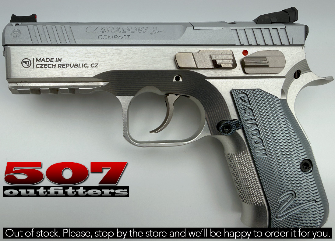 CZ-USA Shadow 2 Silver Industrial Series 9mm 🇨🇿 – 507 Outfitters